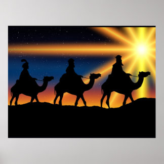 Star of Bethlehem - Birth of Christ Poster