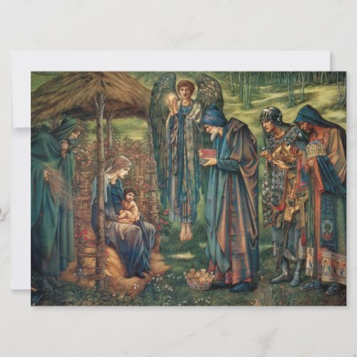Star of Bethlehem by Edward Burne_Jones Card