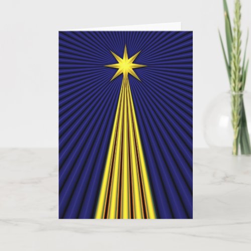 Star of Bethlehem Christmas Card