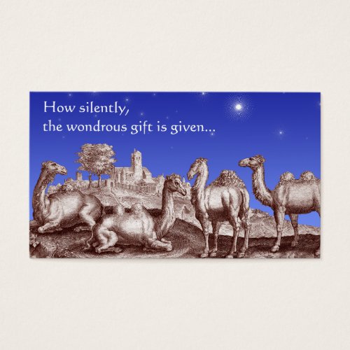 Star of Bethlehem Christmas Gift or Market Cards