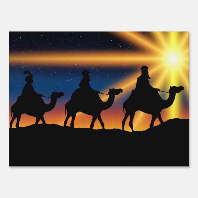 Star of Bethlehem, Christmas Sign (Back)