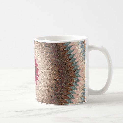 Star of Bethlehem Quilt Detail Coffee Mug