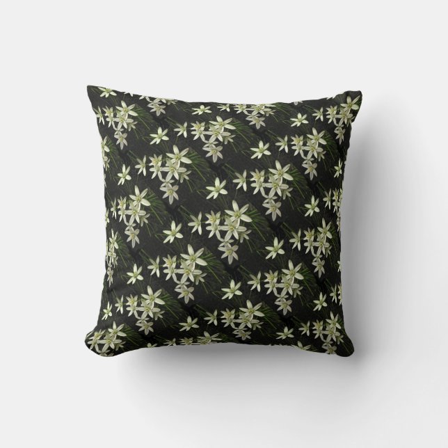 Star of Bethlehem Throw Pillow (Front)