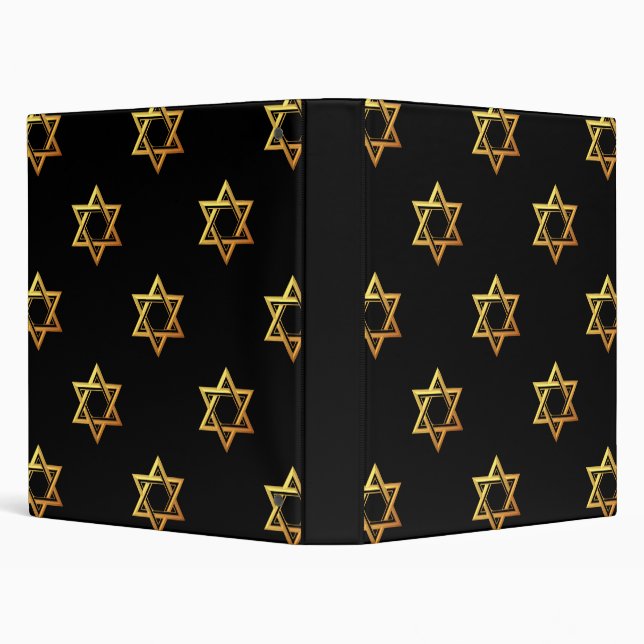 Star of David 3 Ring Binder (Background)