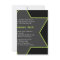 Star of David Bar Mitzvah Bright Green & Grey