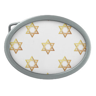 Star of David Belt Buckle
