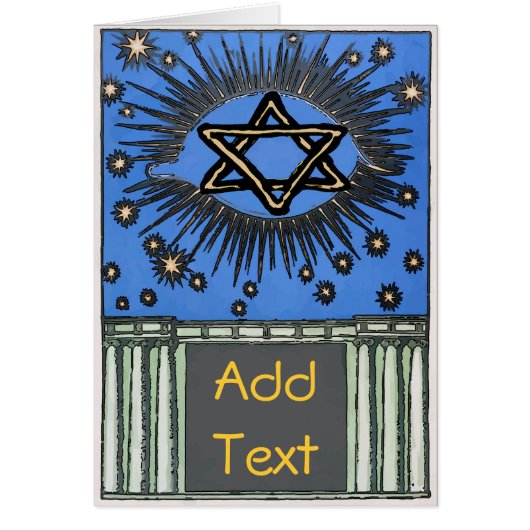 Star of David, Blast Cards (Front)