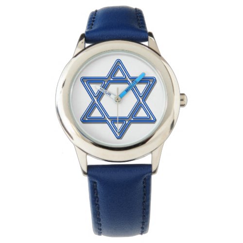Star of David Blue  Watch