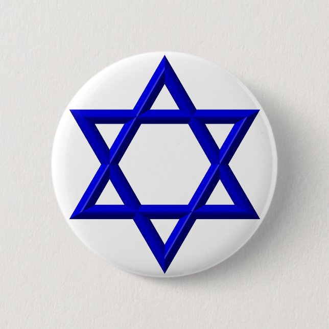 Star of David Button (Front)