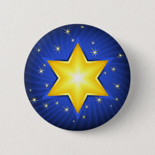 Star of David Button