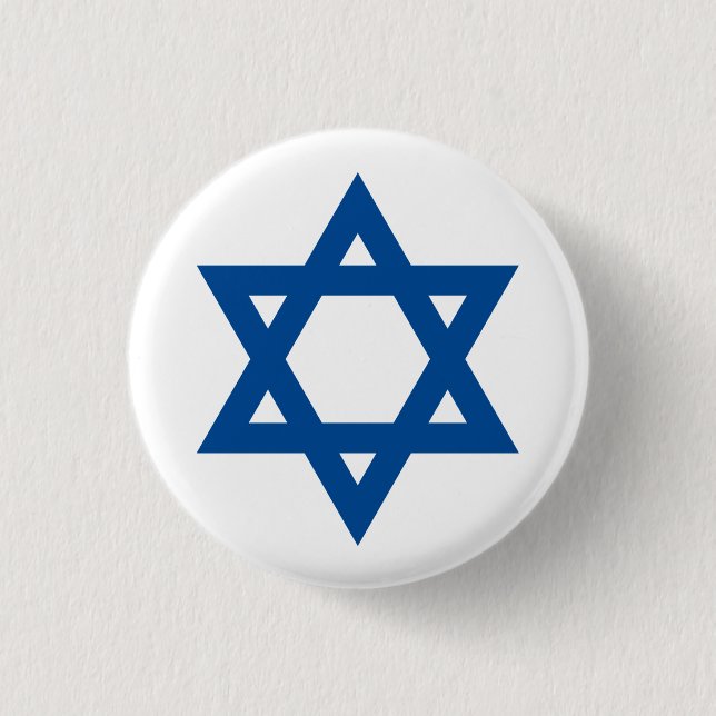 "STAR OF DAVID" BUTTON (Front)