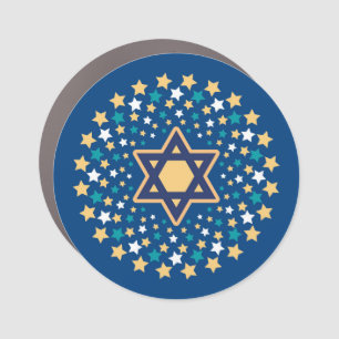 Star of David Car Magnet