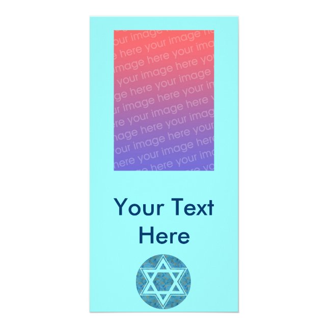 Star of David Card (Front)