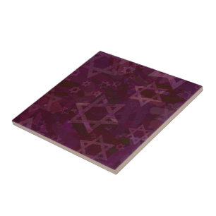 Star of David Ceramic Tile