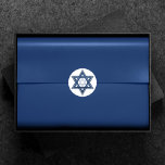 Star of David | Classic Blue Modern Happy Hanukkah Classic Round Sticker<br><div class="desc">Minimal classic blue Bar/Bat Mitzvah and Hanukkah modern Star of David against a white background creates an elegant,  sophisticated design. For other coordinating colors or matching products,  visit JustFharryn @ Zazzle.com. All rights reserved. #zazzlemade</div>