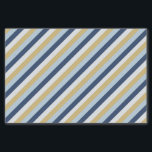 Star of David | Cute Hanukkah Striped Pattern Tissue Paper<br><div class="desc">A modern and cute Hanukkah striped pattern</div>