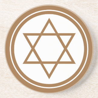 Star of David Drink Coaster