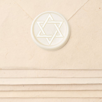 Star of David envelope seal Wax Seal Sticker