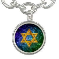 Star of David Galaxy (Magen David) Bracelet