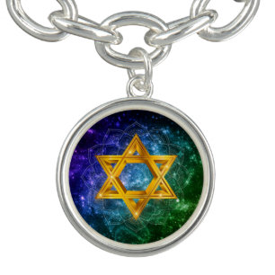 Star of David Galaxy (Magen David) Bracelet
