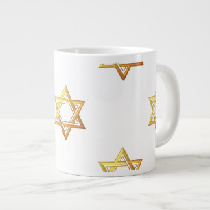 Star of David Giant Coffee Mug