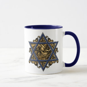 Star of David Gold Mug