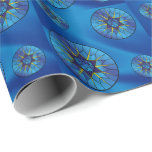 Star of David Hanukkah Pretty Blue Gift Wrapping Paper<br><div class="desc">Star of David Hanukkah Pretty Blue Gift Wrapping Paper</div>