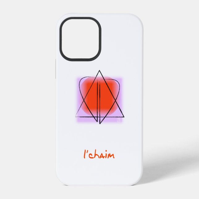 Star of David/Heart iPhone / iPad case (Back)