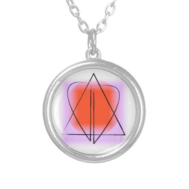 Star of David/Heart Necklace (Front)