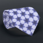 Star of David in Dusty Blues Neck Tie<br><div class="desc">Star of David in shades of dusty blue.</div>