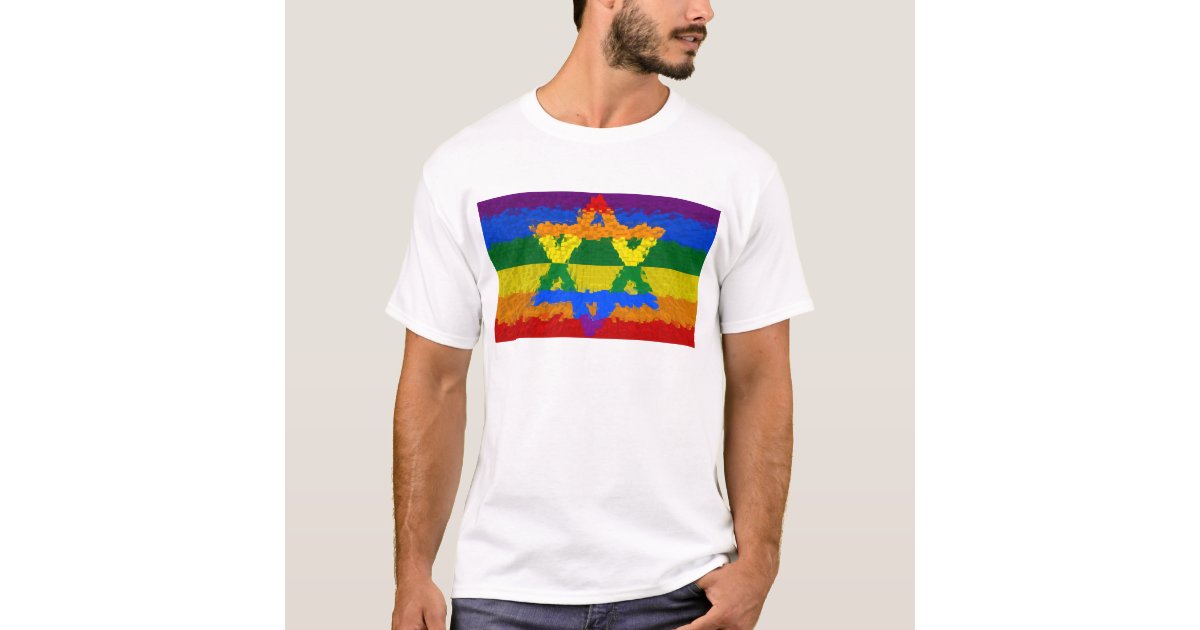 star of david on shirt
