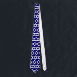 Star of David Jewish Tie<br><div class="desc">Passover Jewish star on a neck tie is perfect to wear to your seder,  work or to the temple for services!  Why is this tie different than all other ties?  Because it's exclusive Jewish holiday gifts personalized by Bonfire Designs.</div>