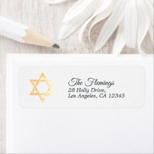 Star of David Label