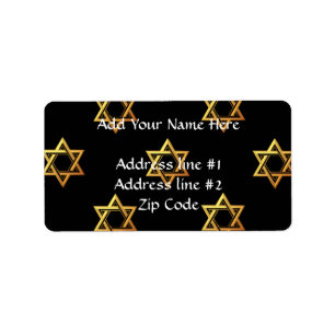 Star of David Label