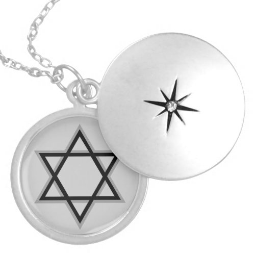 Star of David Locket