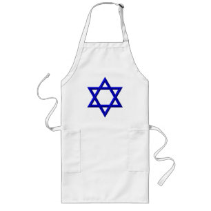 Star of David Long Apron