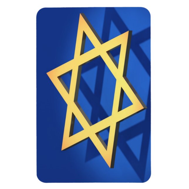 Star of David Magnet (Vertical)