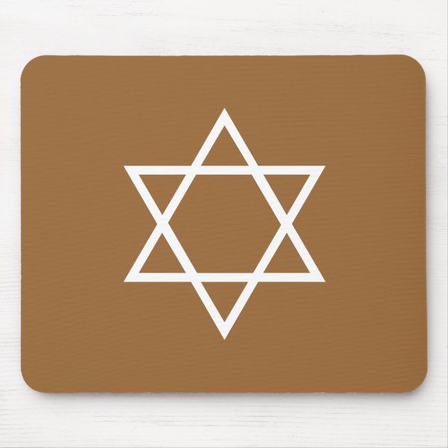 Star of David Mouse Pad (Front)