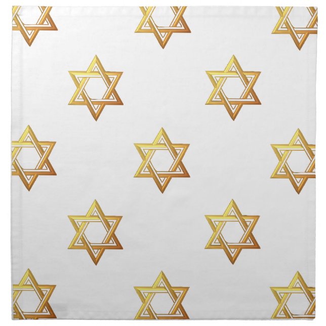 Star of David Napkin (Front)