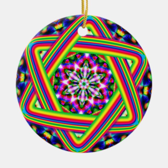 Star of David Ornament (Front)
