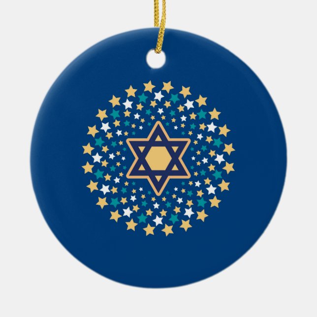Star of David Ornament (Front)