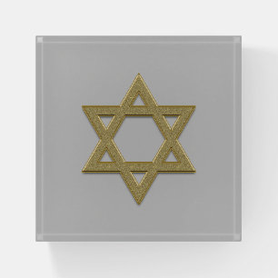 Star of David Paperweight