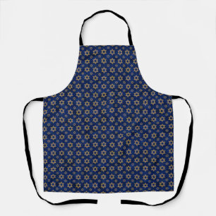 Star Of David Pattern Apron