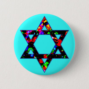 Star of David Pinback Button