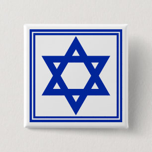Star of David Pinback Button