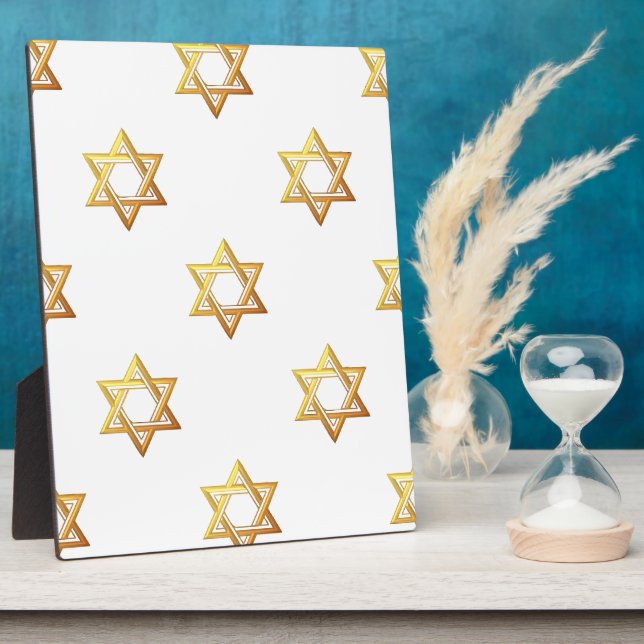 Star of David Plaque (Side)