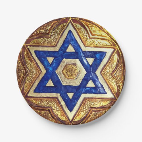 Star of David Plates, 7