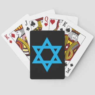 "STAR OF DAVID" POKER CARDS