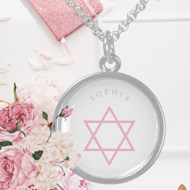  Star of David Pretty Pink Pendant (Creator Uploaded)