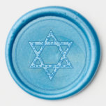 Star of David Religious Symbol Wax Seal Sticker<br><div class="desc">Star of David Religious Symbol Wax Seal Sticker</div>